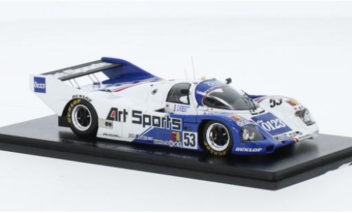 Diecast model cars Porsche 911 1991 C RHD No.53 24h Le Mans 1/43 Spark