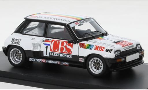 Diecast model cars Renault 5 Turbo No.1 Europe Cup 1984 1/43 Spark