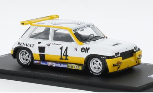 Diecast model cars Renault 5 Turbo No.14 Championnat de France Production 198 1/43 Spark
