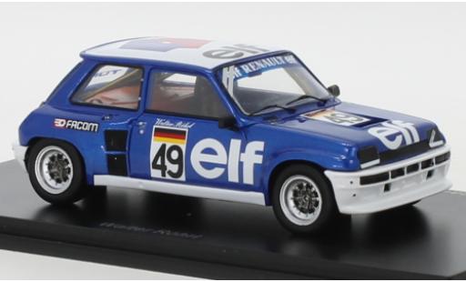Diecast model cars Renault 5 Turbo No.49 Eurocup 1981 1/43 Spark