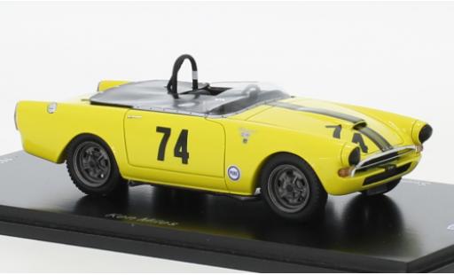Diecast model cars Sunbeam Tiger Base Tiger No.74 Badger 200 1964 1/43 Spark