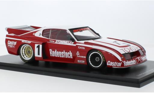 Diecast model cars Toyota Celica Base (LB) Turbo Gr.5 No.1 DRM Hockenheim 1978 1/18 Spark