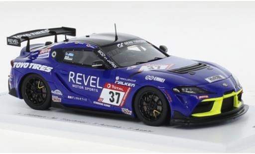 Diecast model cars Toyota Supra Base No.37 Novel Racing with Toyo Tire By Ring Racing 24h N&Atilde;&frac14;rburgring 2020 1/43 Spark