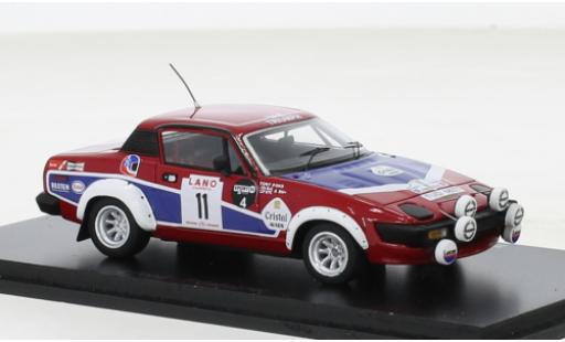 Diecast model cars Triumph TR7 1980 No.11 24h Ypres 1/43 Spark