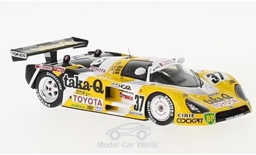 Diecast model cars Toyota 88C Base No.37 24h Le Mans 1988 P.Barilla/T.Needell/H.Ogawa 1/43 Spark