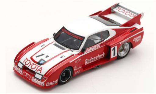 Diecast model cars Toyota Celica LB Turbo Gr.5 No.1 Schnitzer DRM Hockenheim 1978 R.Stommelen 1/43 Spark