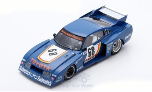 Diecast model cars Toyota Celica 1977 (LB) Turbo No.68 Schnitzer Motorsport Rodenstock DRM Zolder H.Ertl 1/18 Spark