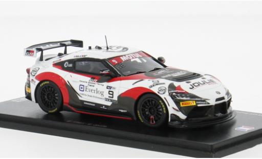 Diecast model cars Toyota Supra GT4 Toyota GR Supra EVO FFSA Championat de France GT 2023 #9 1/43 Spark