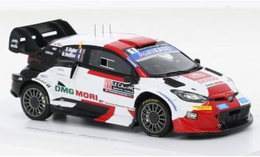 Diecast model cars Toyota Yaris Rally1 GR Rally 1 No.1 Gazoo Racing Rally WM Rally Monte Carlo 2022 1/43 Spark