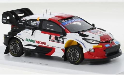 Diecast model cars Toyota Yaris Rally1 GR Rally 1 No.4 Gazoo Racing WRT Rally WM Rally Sweden 2022 1/43 Spark