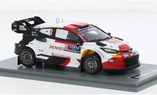 Diecast model cars Toyota Yaris Rally1 GR Hybrid No.17 Gazoo Racing WRT Rally WM Safari Rally 2023 1/43 Spark