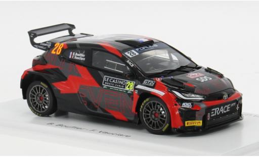 Diecast model cars Toyota Yaris Rally2 GR No.28 Erace WRT Rally WM Rally Monte Carlo 2024 1/43 Spark