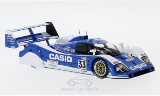 Diecast model cars Toyota TS010 Base No.33 Casio 24h Le Mans 1992 M.Sekiya/P-H.Raphanel/K.Acheson 1/43 Spark