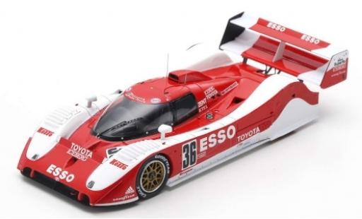 Diecast model cars Toyota TS010 Base No.36 Team Toms Esso 500km Mine 1992 G.Lees/J.Lammers 1/43 Spark