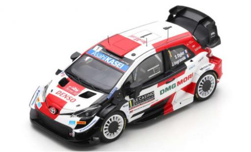 Diecast model cars Toyota Yaris WRC No.1 Gazoo Racing Rally WM Rally Monte Carlo 2021 S.Ogier/J.Ingrassia 1/43 Spark