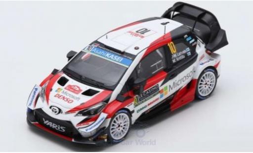 Diecast model cars Toyota Yaris WRC No.10 Gazoo Racing WRT Rally WM Rally Monte Carlo 2019 J-M.Latvala/M.Anttila 1/43 Spark