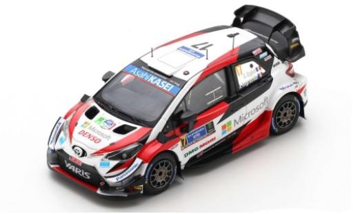 Diecast model cars Toyota Yaris WRC No.17 Gazoo Racing Microsoft Rally WM Rally Mexico 2020 S.Ogier/J.Ingrassia 1/43 Spark