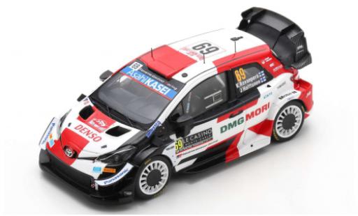 Diecast model cars Toyota Yaris WRC No.69 Gazoo Racing Rally WM Rally Monte Carlo 2021 K.Rovanper&Atilde;&curren;/J.Halttunen 1/43 Spark