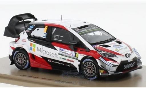 Diecast model cars Toyota Yaris WRC No.8 Gazoo Racing Rally WM Rally Argentinien 2018 O.T&Atilde;&curren;nak/M.J&Atilde;&curren;rveoja 1/43 Spark