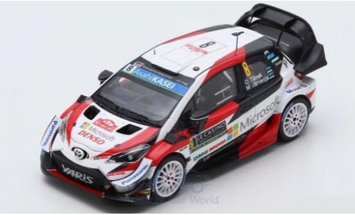 Diecast model cars Toyota Yaris WRC No.8 Gazoo Racing WRT Rally WM Rally Monte Carlo 2019 O.T&Atilde;&curren;nak/M.J&Atilde;&curren;rveoja 1/43 Spark