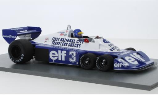Diecast model cars Tyrrell P34 1977 No.3 elf (F) GP Brasilien R.Peterson 1/18 Spark