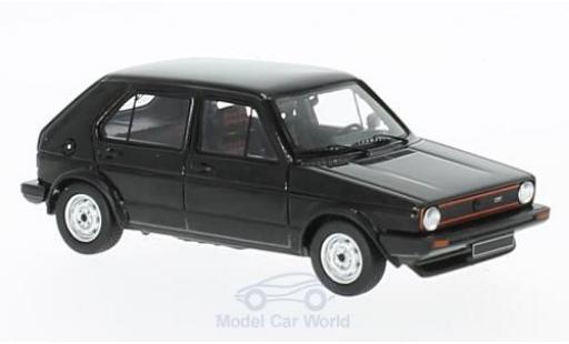 Diecast model cars Volkswagen Golf GTI 1 black 1976 1/43 Spark