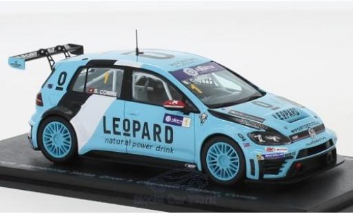 Diecast model cars Volkswagen Golf TCR GTI No.1 International Series Macau Guia Race 2016 S.Comini 1/43 Spark