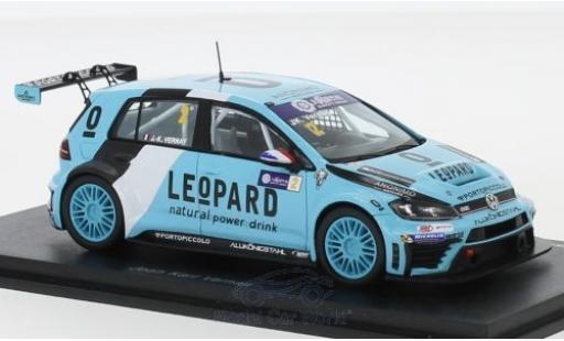Diecast model cars Volkswagen Golf TCR GTI No.2 International Series Macau Guia Race 2016 J-K.Vernay 1/43 Spark