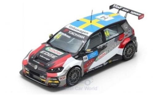 Diecast model cars Volkswagen Golf TCR GTI No.33 Sebastien Loeb Racing WTCR N&Atilde;&frac14;rburgring 2019 B.Leuchter 1/43 Spark