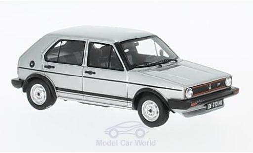 Diecast model cars Volkswagen Golf GTI I grey 1982 1/43 Spark