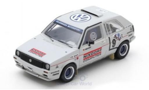 Diecast model cars Volkswagen Golf Base II No.9 Pikes Peak Hill Climb 1987 J.Kleint 1/43 Spark