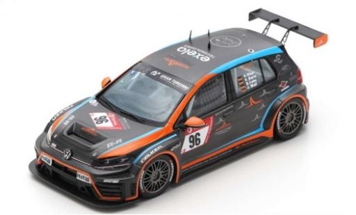 Diecast model cars Volkswagen Golf GTI VII No.96 MSC Sinzig e.V. 24h N&Atilde;&frac14;rburgring 2019 K.Kluge/J.Wulf/V.Garrn/S.Lohn 1/43 Spark