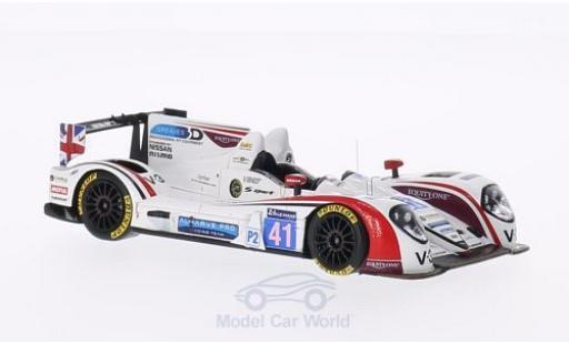 Diecast model cars Zytek Z11SN Base -Nissan No.41 Greaves Motorsport 24h Le Mans 2014 M.Munemann/A.Latif/J.Winslow 1/43 Spark