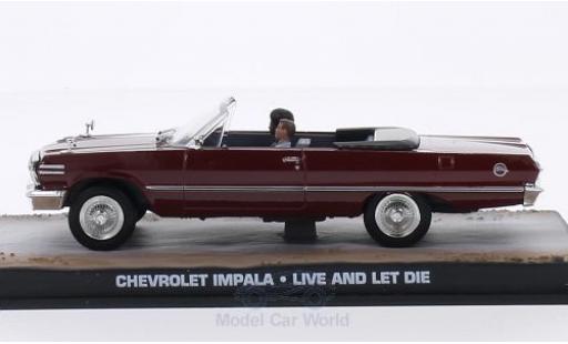 Diecast model cars Chevrolet Impala Convertible red James Bond 007 Leben and sterben lassen without Vitrine 1/43 SpecialC