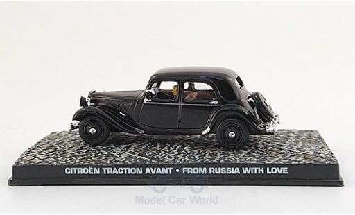 Diecast model cars Citroen Traction special edition Avant black James Bond 007 1963 Liebesgr&Atilde;&frac14;&Atilde;�e aus Moskau without Vitrine 1/43 SpecialC