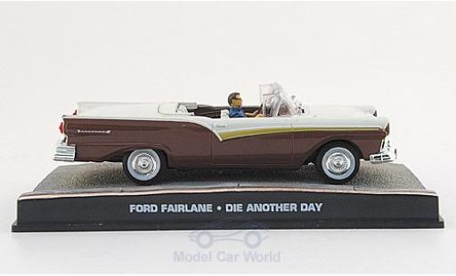 Diecast model cars Ford Fairlane Berline Convertible brown/white James Bond 007 2002 Stirb an einen anderen Tag without Vitrine 1/43 SpecialC