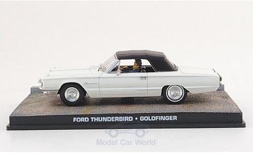 Diecast model cars Ford Thunderbird Flair Bird m. Figuren white James Bond 007 1964 Goldfinger without Vitrine 1/43 SpecialC