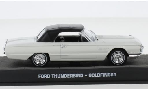 Diecast model cars Ford Thunderbird Flair Bird white James Bond 007 1964 Goldfinger sans figurines 1/43 SpecialC