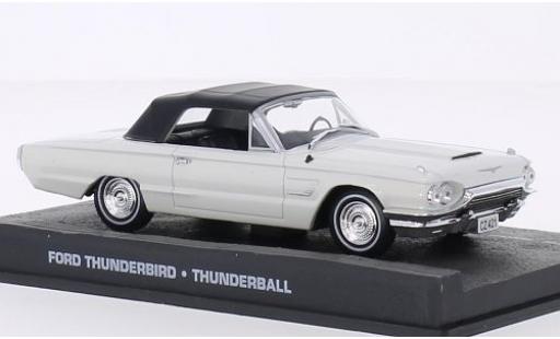 Diecast model cars Ford Thunderbird Flair Bird white James Bond 007 1965 boule de feu sans figurine sans Vitrine 1/43 SpecialC