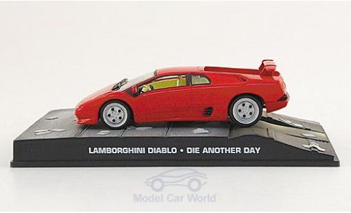 Diecast model cars Lamborghini Diablo James Bond 007 red 2002 Stirb an einem anderen Tag without Vitrine 1/43 SpecialC