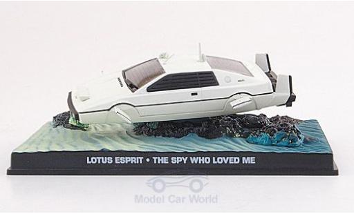 Diecast model cars Lotus Esprit James Bond 007 U-Boot white 1977 Der Spion der mich liebte without Vitrine 1/43 SpecialC