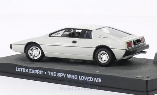 Diecast model cars Lotus Esprit James Bond 007 white RHD Der Spion der mich liebte without Vitrine 1/43 SpecialC