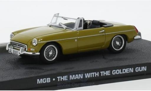 Diecast model cars MG B Base yellow James ond 007 1974 Der Mann with dem goldenen Colt without Vitrine 1/43 SpecialC
