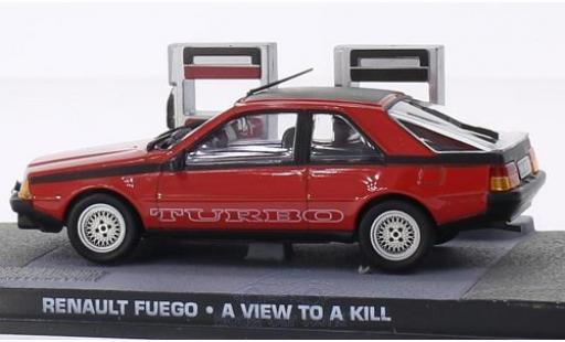 Diecast model cars Renault Fuego Base red/black James Bond 007 Im Angesicht des Todes 1/43 SpecialC