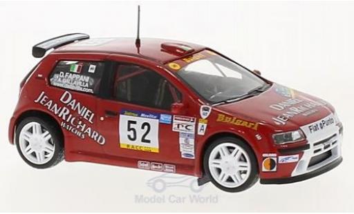 Diecast model cars Fiat Punto Rally S1600 No.52 WM Catalunya 2001 A. Dallavilla/D. Fappani without Vitrine 1/43 SpecialC