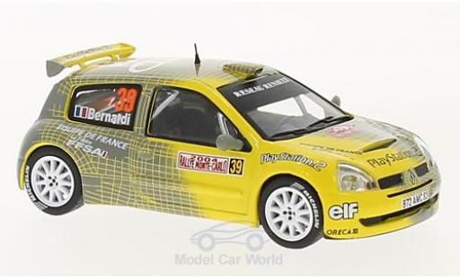 Diecast model cars Renault Clio S1600 No.39 Rally WM Rally Monte Carlo 2004 N.Bernardi/D.Giraudet without Vitrine 1/43 SpecialC