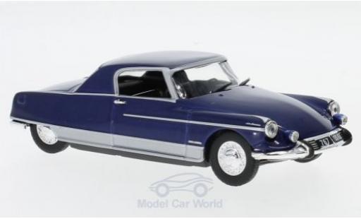 Diecast model cars Citroen DS Chapron Coupe Le Dandy metallic blue 1967 without Vitrine 1/43 SpecialC