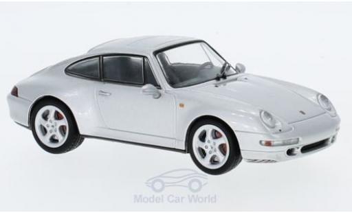 Diecast model cars Porsche 911 4S Carrera grey 1995 911 Collection 1/43 SpecialC