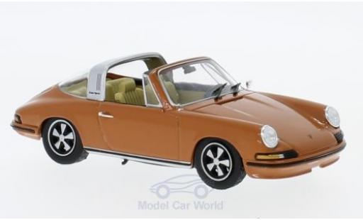 Diecast model cars Porsche 911 Targa orange 1973 Collection 1/43 SpecialC