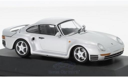 Diecast model cars Porsche 911 Base 959 grey 1986 911 Collection 1/43 SpecialC